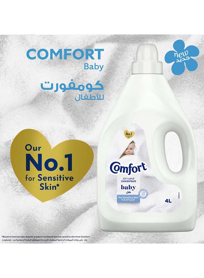 Comfort منعم الأقمشة المركّز من كومفورت، للأطفال، 4 لتر × 2 - Image 3